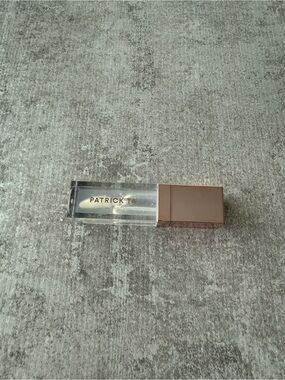 Patrick Ta Clear Lip Gloss with Rose Gold Cap